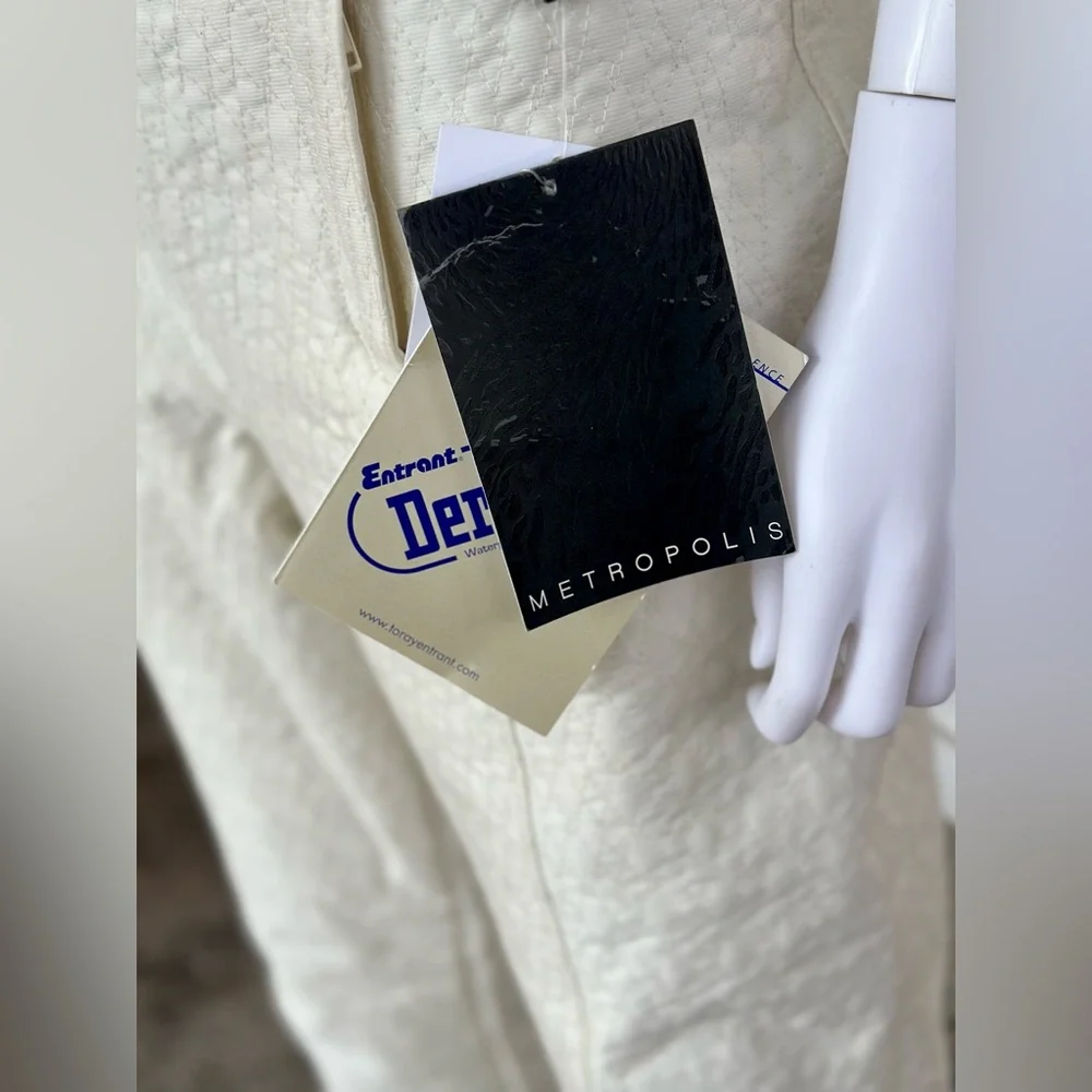 NWT Metropolis Rhapsody Ski Snow Suit Jacket Pants Winter White Size 10 - Picture 12 of 16